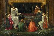 Edward Burne-Jones The Last Sleep of Arthur in Avalon Spain oil painting artist